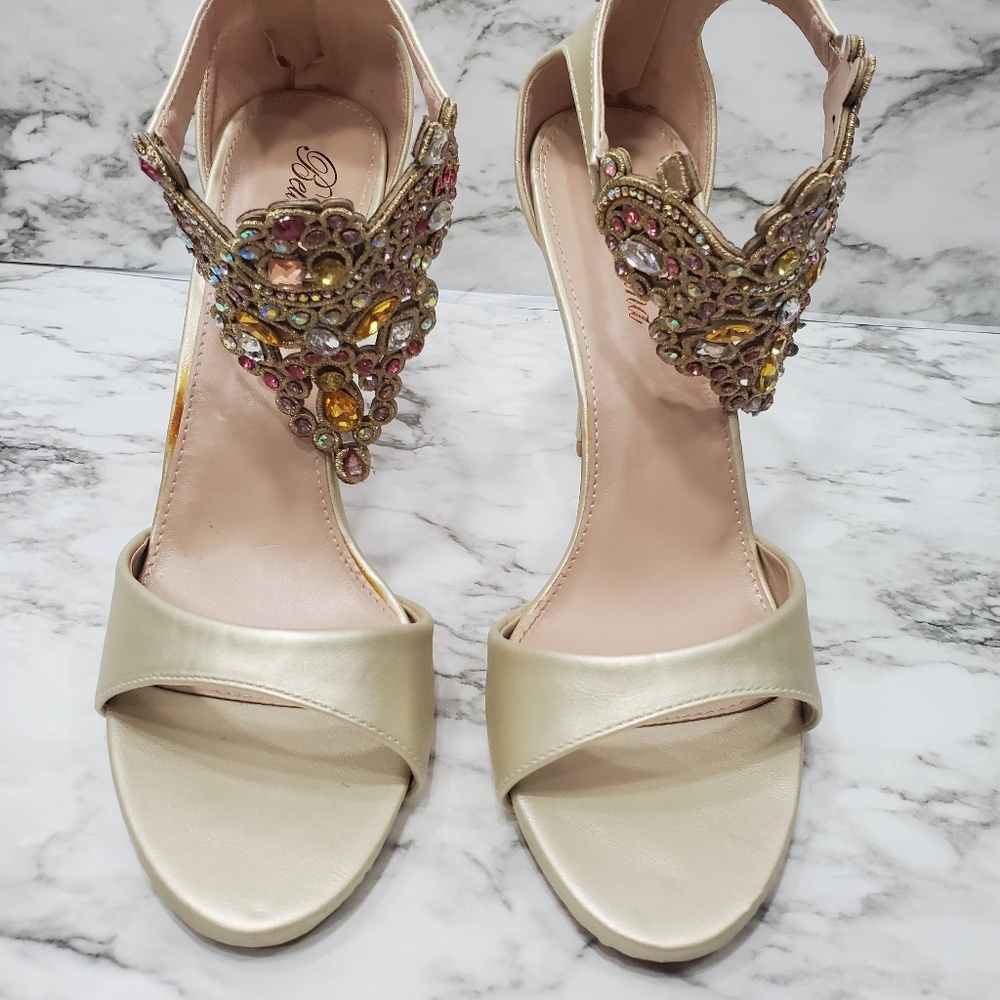Bella Luna Rhinestone Heels